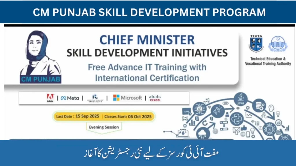 Punjab Skill Development Free Courses 2025