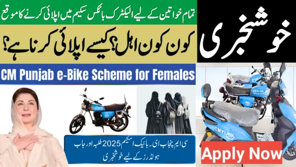 all female electric bike scheme 2025