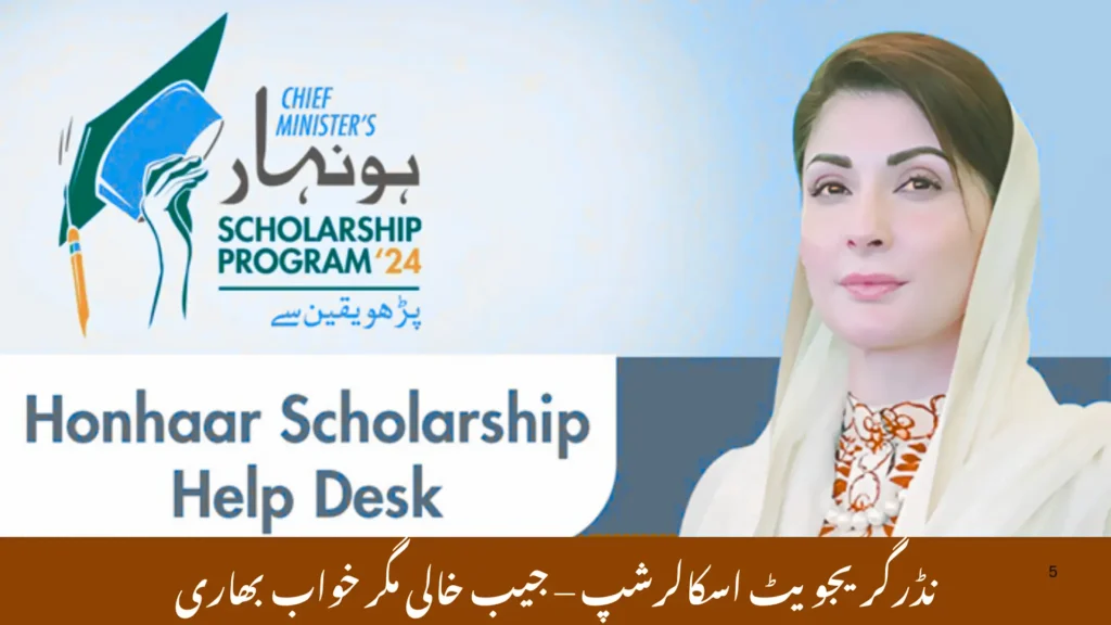 CM Honhaar Scholarship Undergraduate 2025