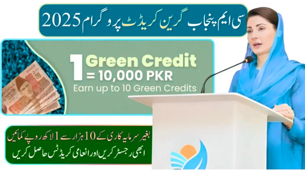 CM Punjab Green Credit Program 2025