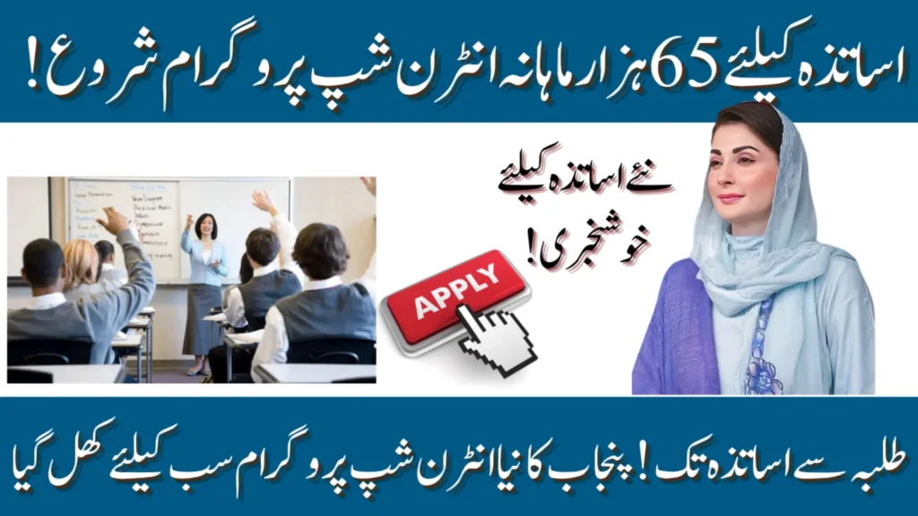 Punjab Intern Teachers Scheme 2025