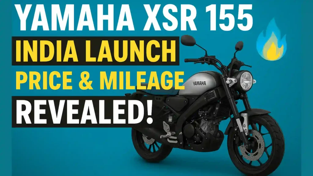 Yamaha XSR 155 launch in india